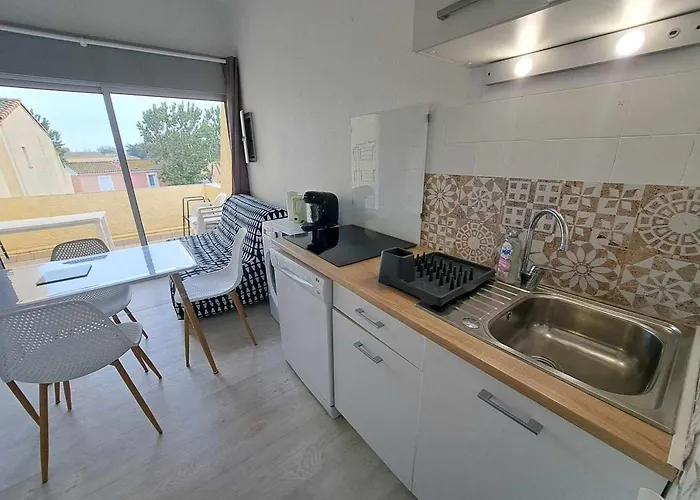 Lumineux Avec Terrasse, Proche Et Commodités, Marseillan-plage - Fr-1-326-821
